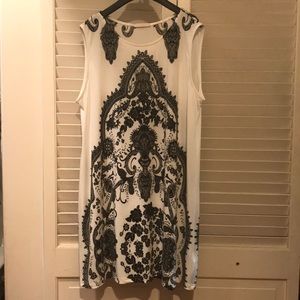 Black and white dress